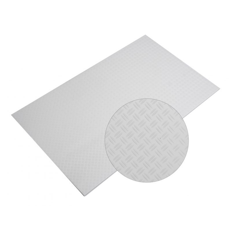 Pavimento con estructura de placa correctora 1: 5 - 1: 8, doble corrugado